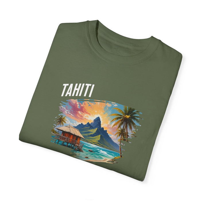 Printify T-Shirt Tahiti Vacation T-Shirt  Embrace Island Vibes  Description