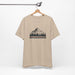 Printify T-Shirt Tan / XS Mountainscape Graphic Shirt | Nature & Outdoor Seekers Unisex Jersey Short Sleeve Tee