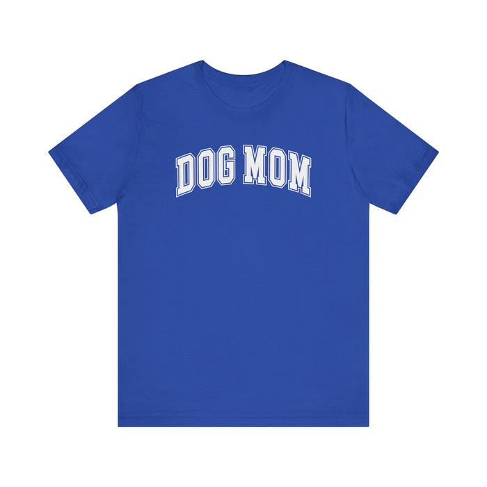 Printify T-Shirt True Royal / S Paw-some Dog Mom Regular Fit Tee - Love, Comfort, and Style In This Short Sleeve Tshirt