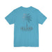 Printify T-Shirt Vacation Vibes: Unisex Island State of Mind Palm Tree Graphic Tee Great Gift Idea