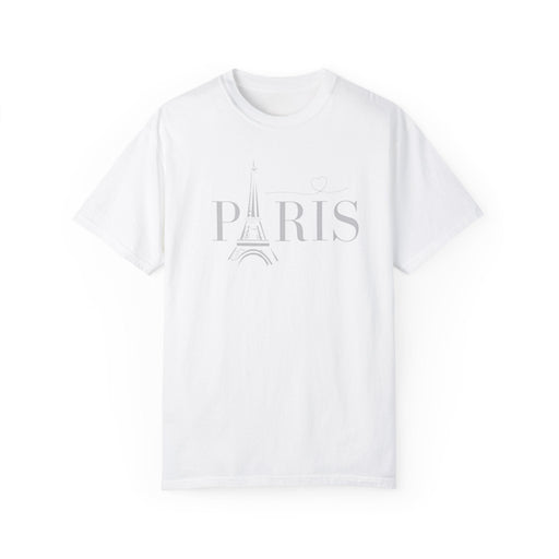 Printify T-Shirt White / S From Paris With Love Comfort Colors 1717 Tee Beach Shirt, Great Gift, Sister Gift, Wife Gift, Mom Gift, Mothers Day Gift Unisex