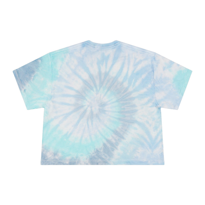 Printify T-Shirt Women's Tie-Dye Crop Tee