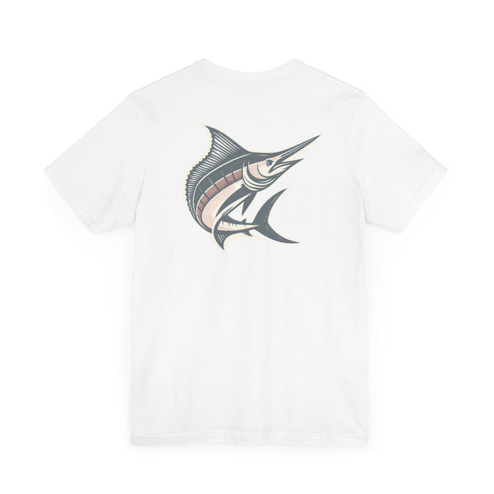 Printify T-Shirt Wrath of the Marlin: Legend of the Sea Unisex Tee - Cotton Tshirt Fishing Shirt, Nature Lovers, Great Gift Idea, Mom Gift, Girlfriend Gift