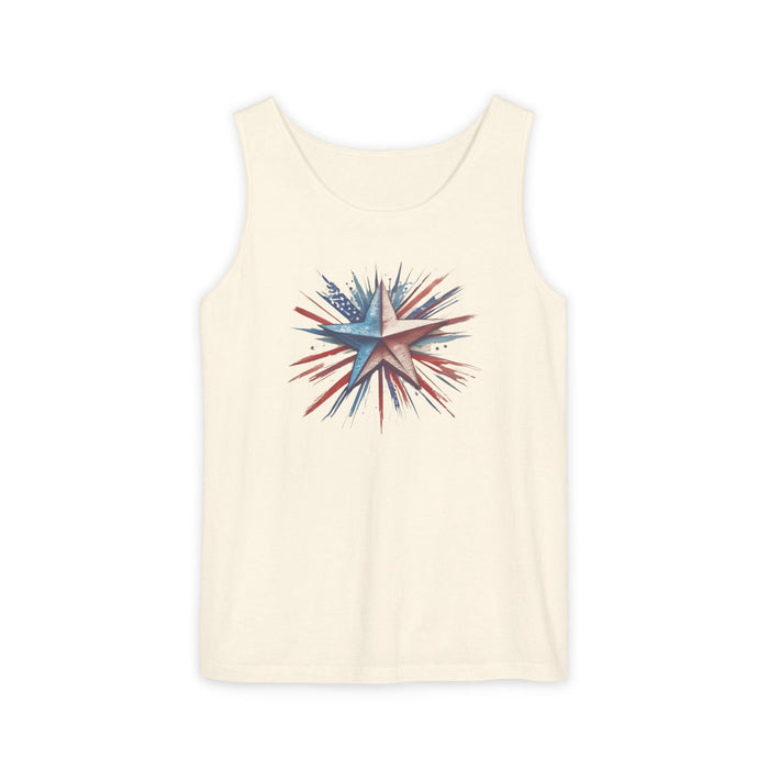 Printify Tank Top Ivory / S Unisex Garment-Dyed Tank Top