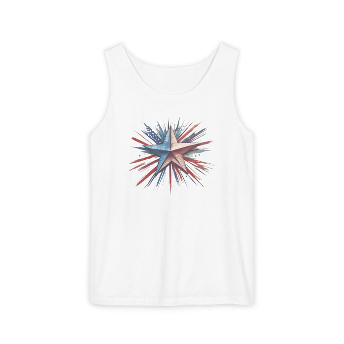 Printify Tank Top White / XS Unisex Garment-Dyed Tank Top