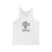 Printify Tank Top XS / White Bora Bora Tank Top Comfortable Casual Travel & Outdoor Adventure Sleeveless Tee