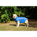 Pssopp Large / Blue Reflective Insulated Stripe Dog Coat * Waterproof Puppy Clothes, Size Large"