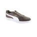 PUMA 6 / Gray / Suede "PUMA Kick Men's Charcoal Gray Sneakers, Size 6 US - $79.99 MSRP"