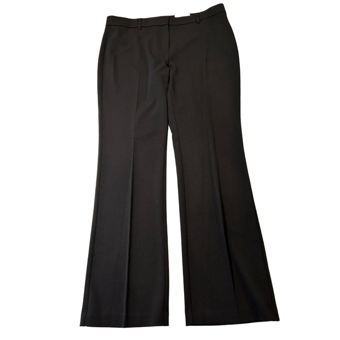 Rafaella 14 / Black Rafaella Plus Size Soft Crepe Dress Pants * Modern Fit Elegance in Size 14 w3010