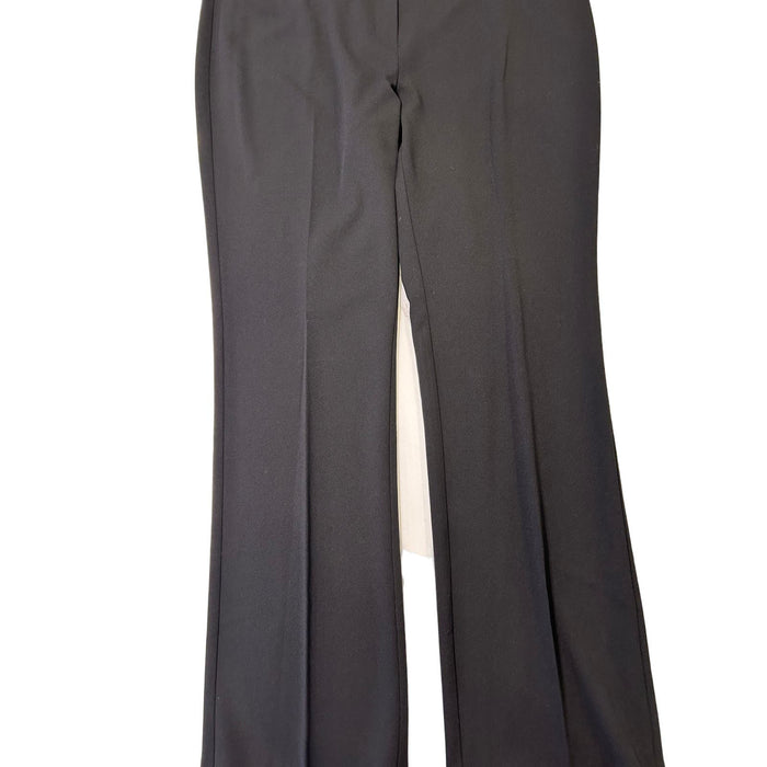 Rafaella 14 / Black Rafaella Plus Size Soft Crepe Dress Pants * Modern Fit Elegance in Size 14 w3010