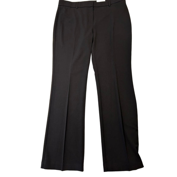 Rafaella 14 / Black Rafaella Plus Size Soft Crepe Dress Pants * Modern Fit Elegance in Size 14 w3010