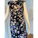 Ralph Lauren LAUREN RALPH LAUREN Floral Work Social Dress - Size 8 - Navy Blue Floral* WD33