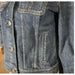 Ralph Lauren Small / Blue Ralph Lauren Denim Jacket - Size S - Removable Fur Collar Stylish Jacket WC26