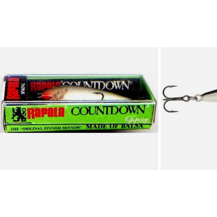 Rapala Rapala Countdown-sinking CD-7 , Swimming Depth 5-8', 2 3/4", 1/4 oz. Silver