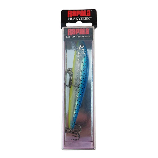 Rapala Rapala Husky Jerk 10 Fishing Lure 4" 3/8oz Glass Blue Minnow