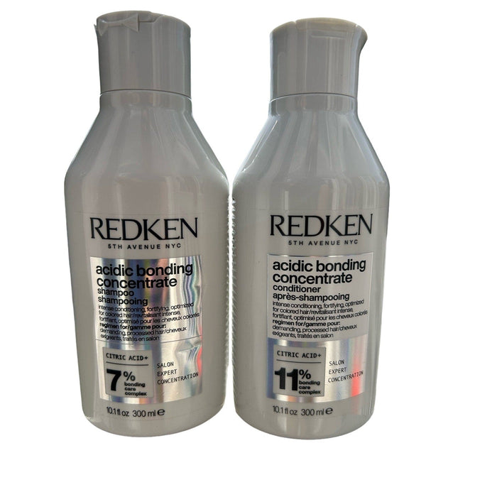 Redken Redken Acidic Bonding Concentrate Shampoo and Conditioner Duo Set, 10.1oz Each