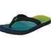 Reef 7/8 / Blue/Green "REEF Little Ahi Kids Boys Summer Beach Flip Flops Sandals, Size 7/8"