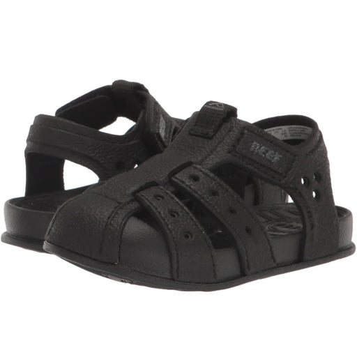 Reef 8 / Black "Reef Kids' Little Water Beachy Fisherman Sandals - Size 8 - Water-Friendly Adventure"