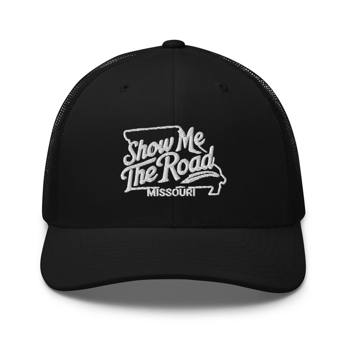 Show Me The Road Missouri Trucker Cap - Classic Mesh-Back Hat Missouri Hat Womens Hat Mens Hat Travel State Hat