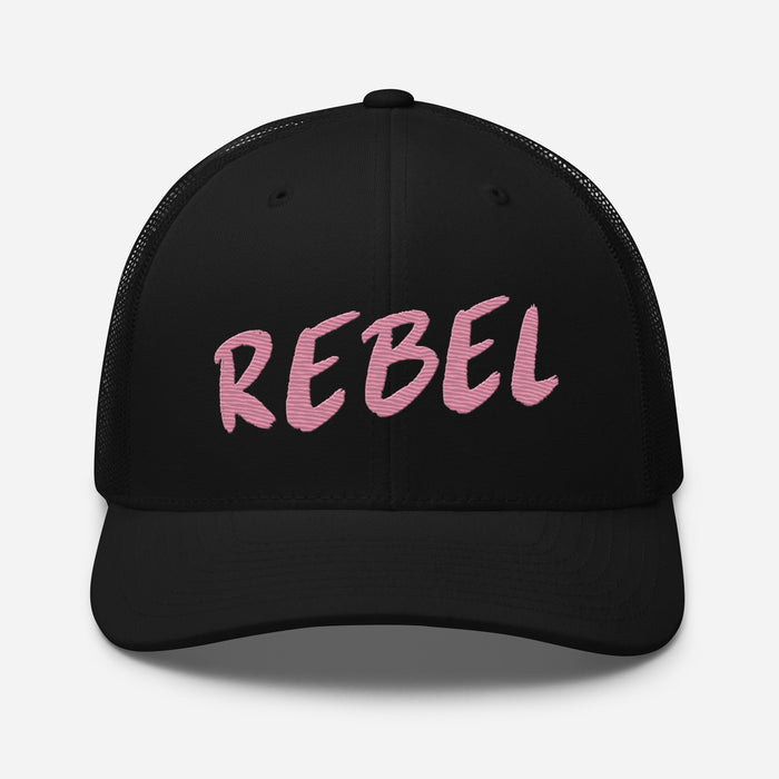 Rebel Spirit Trucker Cap - Trendy Mesh-Back Hat for Bold Style & Comfort Great Gift Racing Motorcycle Rock Band