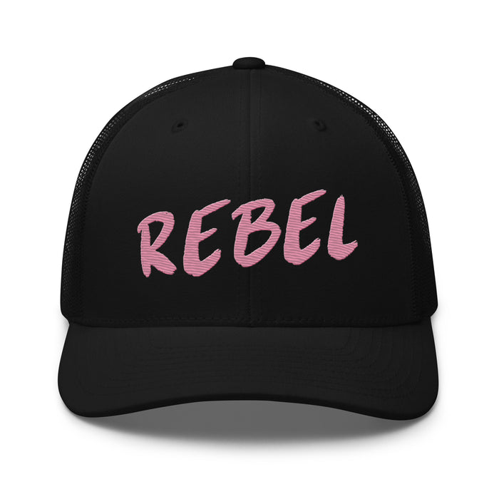 Rebel Spirit Trucker Cap - Trendy Mesh-Back Hat for Bold Style & Comfort Great Gift Racing Motorcycle Rock Band