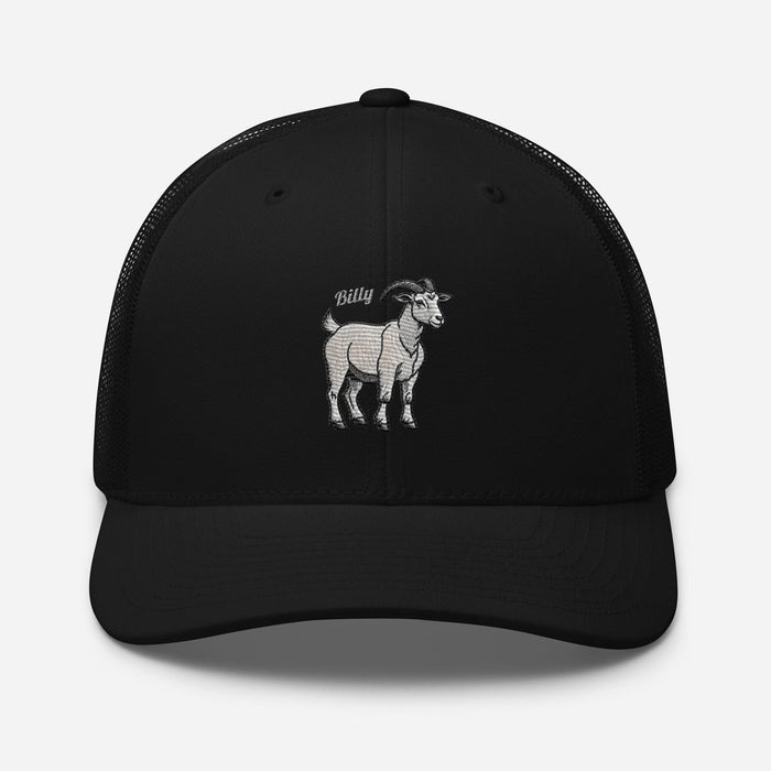 Billy Goat Trucker Cap Classic Mesh Back Stylish and Trendy Trucker Hat