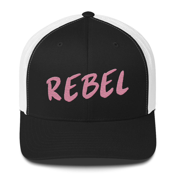 Rebel Spirit Trucker Cap - Trendy Mesh-Back Hat for Bold Style & Comfort Great Gift Racing Motorcycle Rock Band