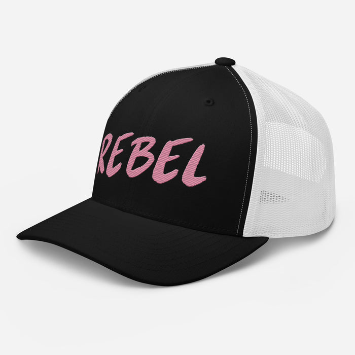 Rebel Spirit Trucker Cap - Trendy Mesh-Back Hat for Bold Style & Comfort Great Gift Racing Motorcycle Rock Band