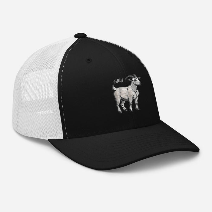 Billy Goat Trucker Cap Classic Mesh Back Stylish and Trendy Trucker Hat