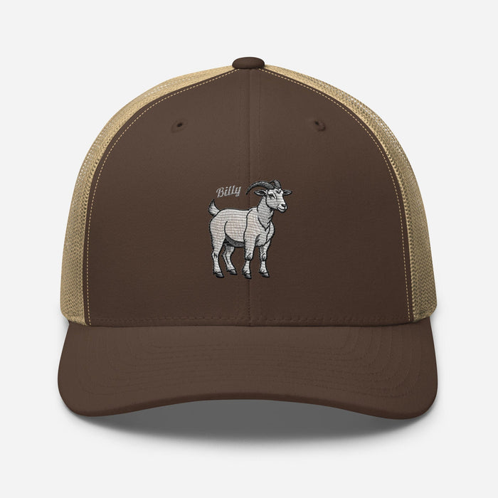 Billy Goat Trucker Cap Classic Mesh Back Stylish and Trendy Trucker Hat