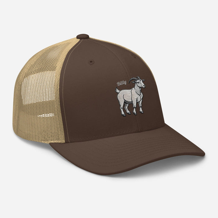 Billy Goat Trucker Cap Classic Mesh Back Stylish and Trendy Trucker Hat