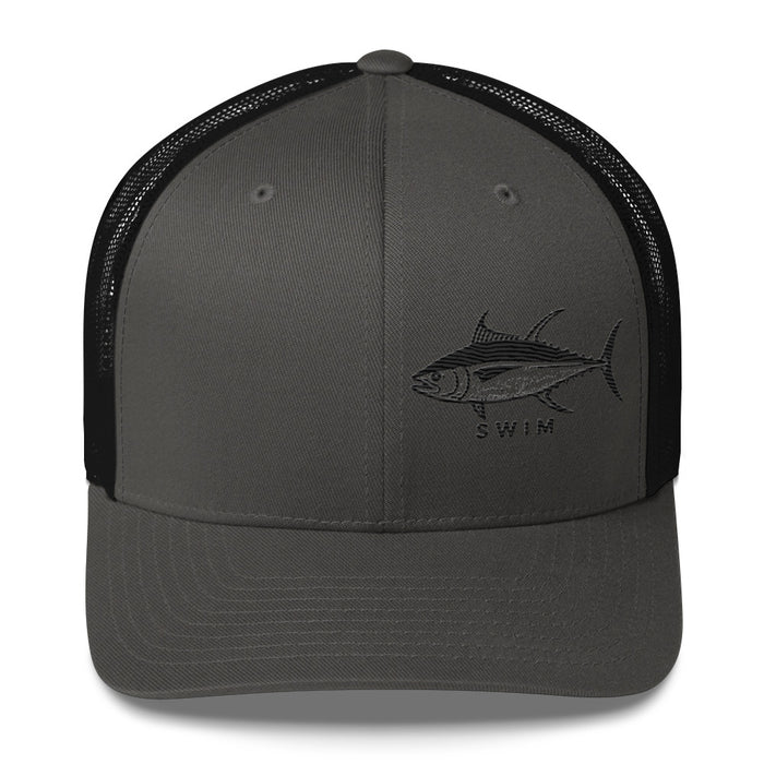 Yellowfin Tuna EmbroideredTrucker Cap