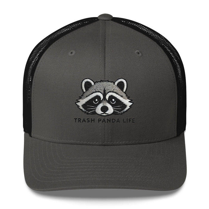 Embroidered Trash Panda Wildlife Humor Trucker Hat – Funny & Stylish