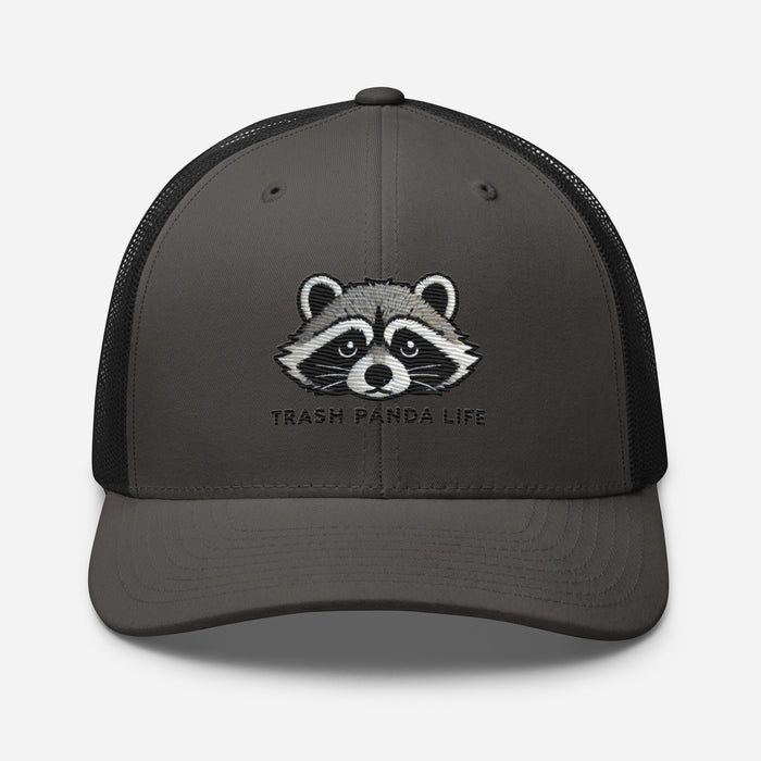 Embroidered Trash Panda Wildlife Humor Trucker Hat – Funny & Stylish