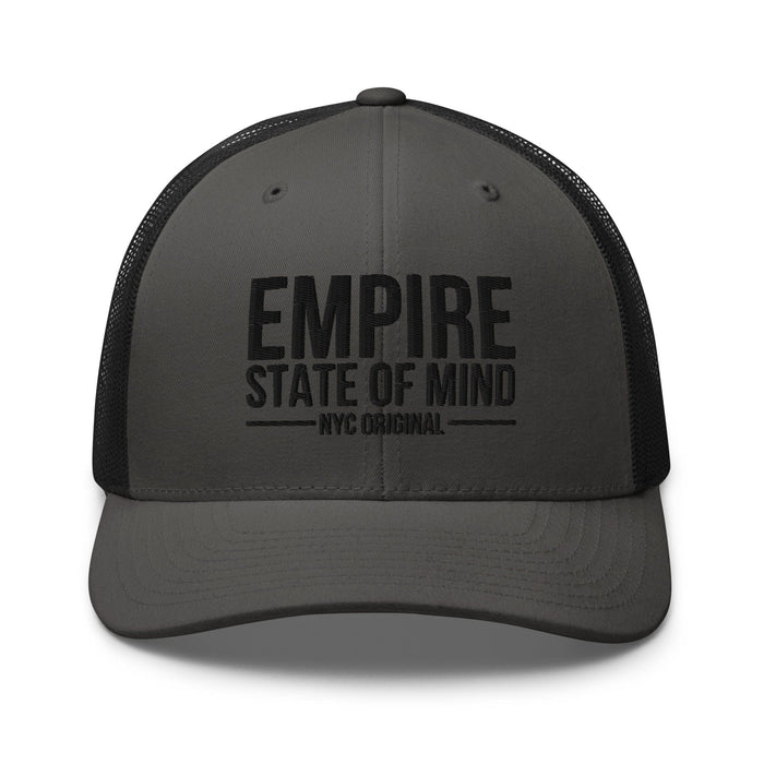 Empire State of Mind New York City  Embroidered Trucker Cap Classic Mesh-Back Hat NYC Gift Idea