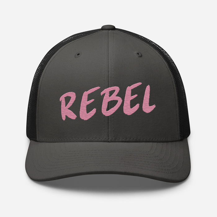 Rebel Spirit Trucker Cap - Trendy Mesh-Back Hat for Bold Style & Comfort Great Gift Racing Motorcycle Rock Band