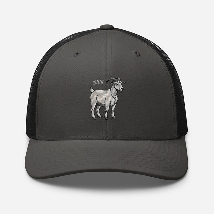 Billy Goat Trucker Cap Classic Mesh Back Stylish and Trendy Trucker Hat