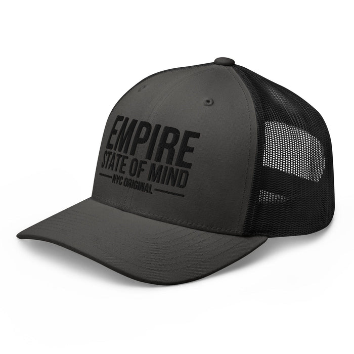 Empire State of Mind New York City  Embroidered Trucker Cap Classic Mesh-Back Hat NYC Gift Idea