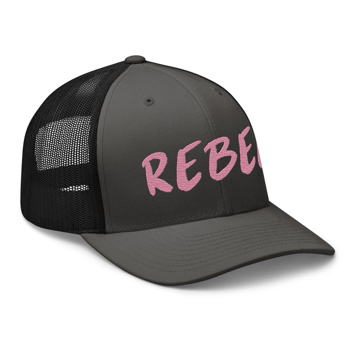 Rebel Spirit Trucker Cap - Trendy Mesh-Back Hat for Bold Style & Comfort Great Gift Racing Motorcycle Rock Band