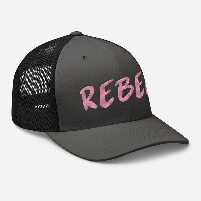 Rebel Spirit Trucker Cap - Trendy Mesh-Back Hat for Bold Style & Comfort Great Gift Racing Motorcycle Rock Band