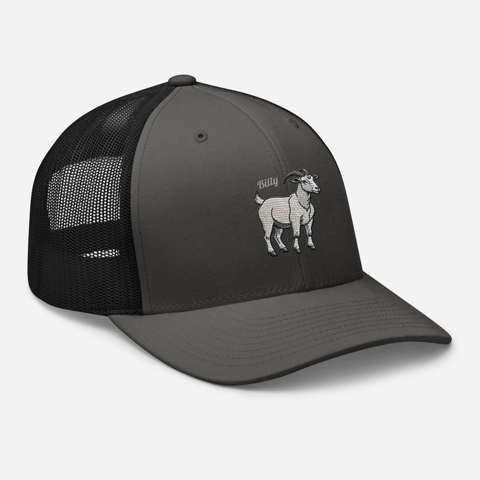 Billy Goat Trucker Cap Classic Mesh Back Stylish and Trendy Trucker Hat