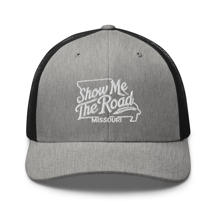 Show Me The Road Missouri Trucker Cap - Classic Mesh-Back Hat Missouri Hat Womens Hat Mens Hat Travel State Hat