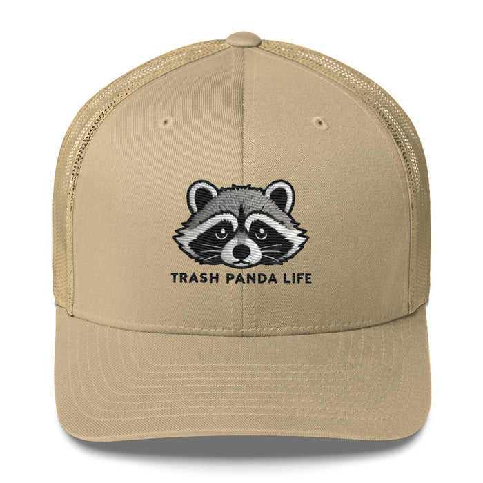 Embroidered Trash Panda Wildlife Humor Trucker Hat – Funny & Stylish