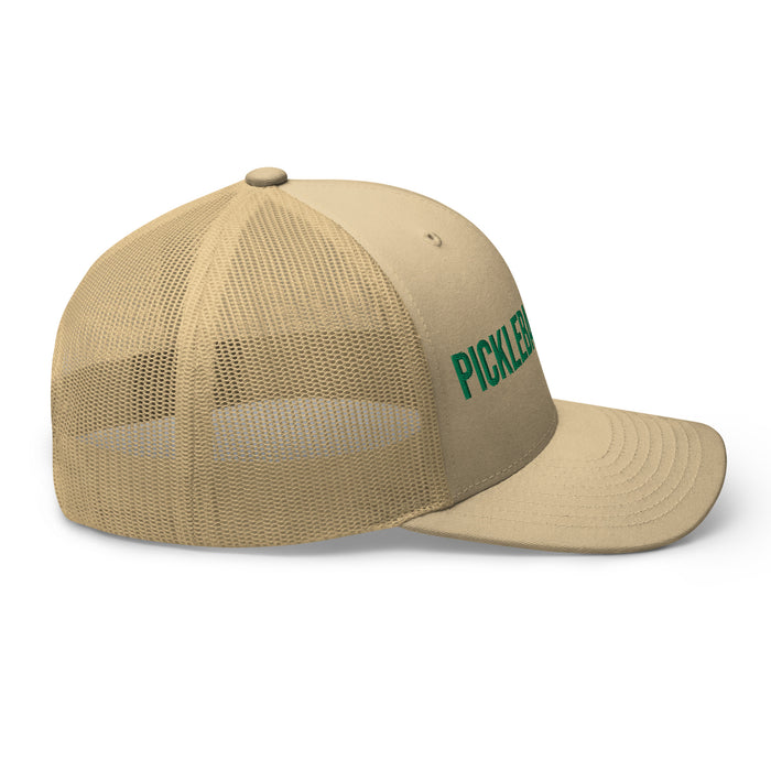 Pickleball Junkie Embroidered Trucker Cap Classic Six-Panel Mesh Back Hat