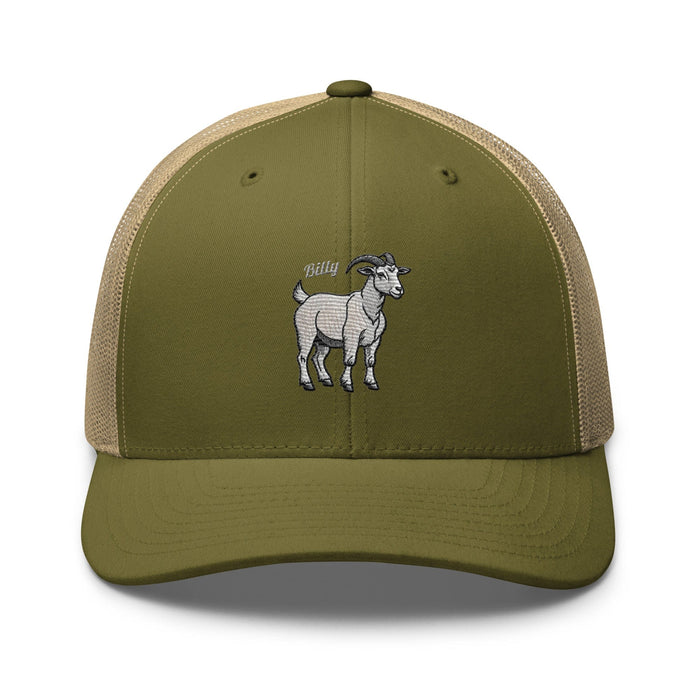 Billy Goat Trucker Cap Classic Mesh Back Stylish and Trendy Trucker Hat