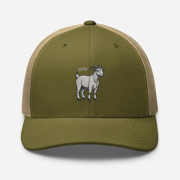 Billy Goat Trucker Cap Classic Mesh Back Stylish and Trendy Trucker Hat