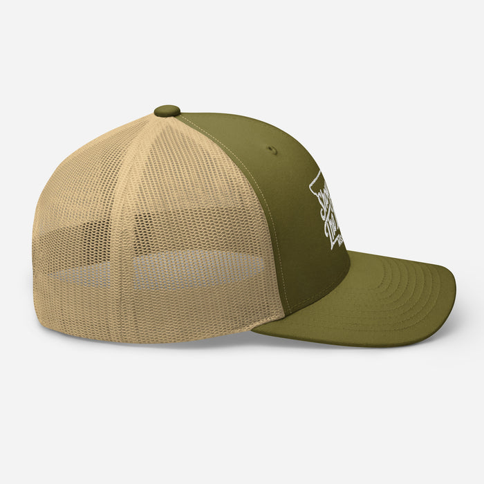 Show Me The Road Missouri Trucker Cap - Classic Mesh-Back Hat Missouri Hat Womens Hat Mens Hat Travel State Hat