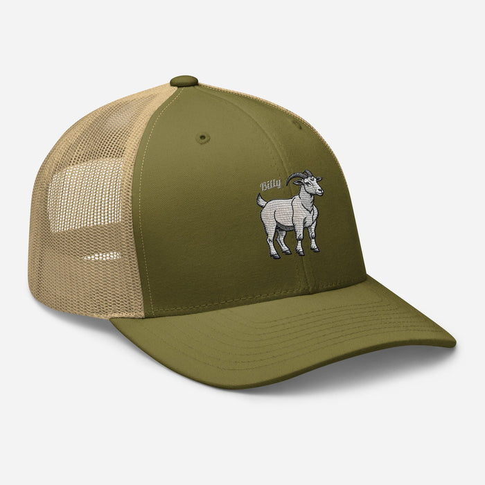 Billy Goat Trucker Cap Classic Mesh Back Stylish and Trendy Trucker Hat