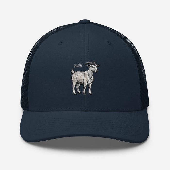 Billy Goat Trucker Cap Classic Mesh Back Stylish and Trendy Trucker Hat