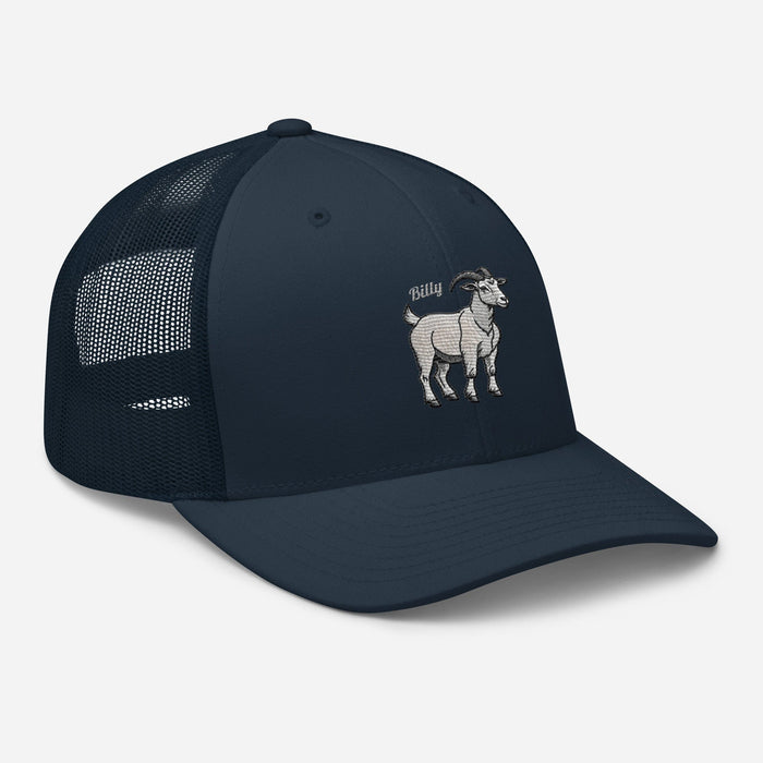 Billy Goat Trucker Cap Classic Mesh Back Stylish and Trendy Trucker Hat